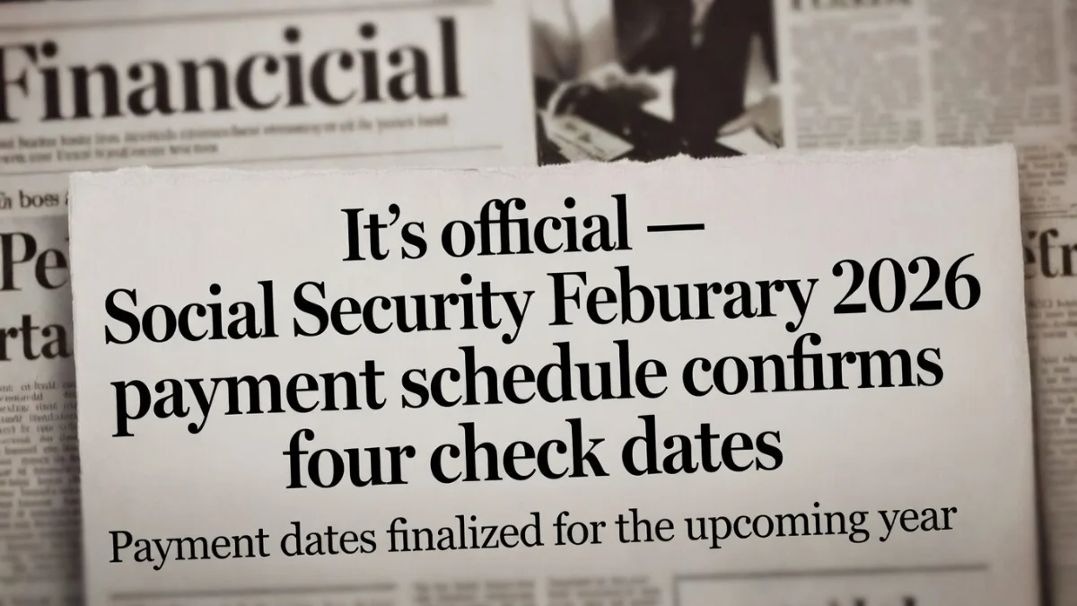 Social Security February 2026 Payment