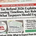 IRS Tax Refund 2026