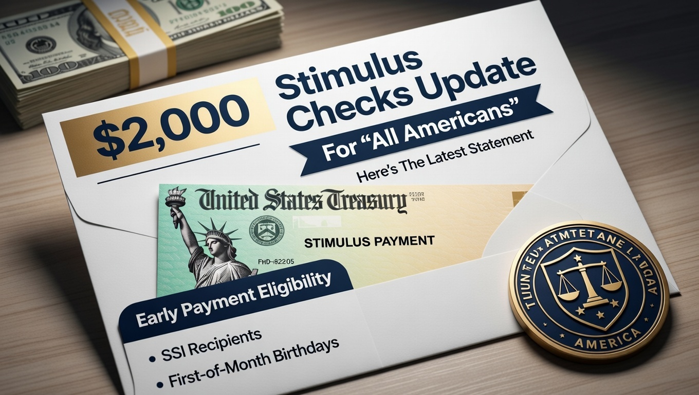 $2,000 Stimulus Checks Update