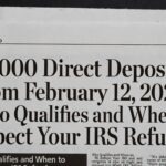 $2,000 Direct Deposits From February 12