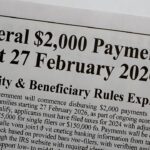 Federal $2,000 Payments Start 27 February 2026